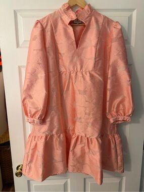 Tuckernuck Coral-Peach Textured Jacket